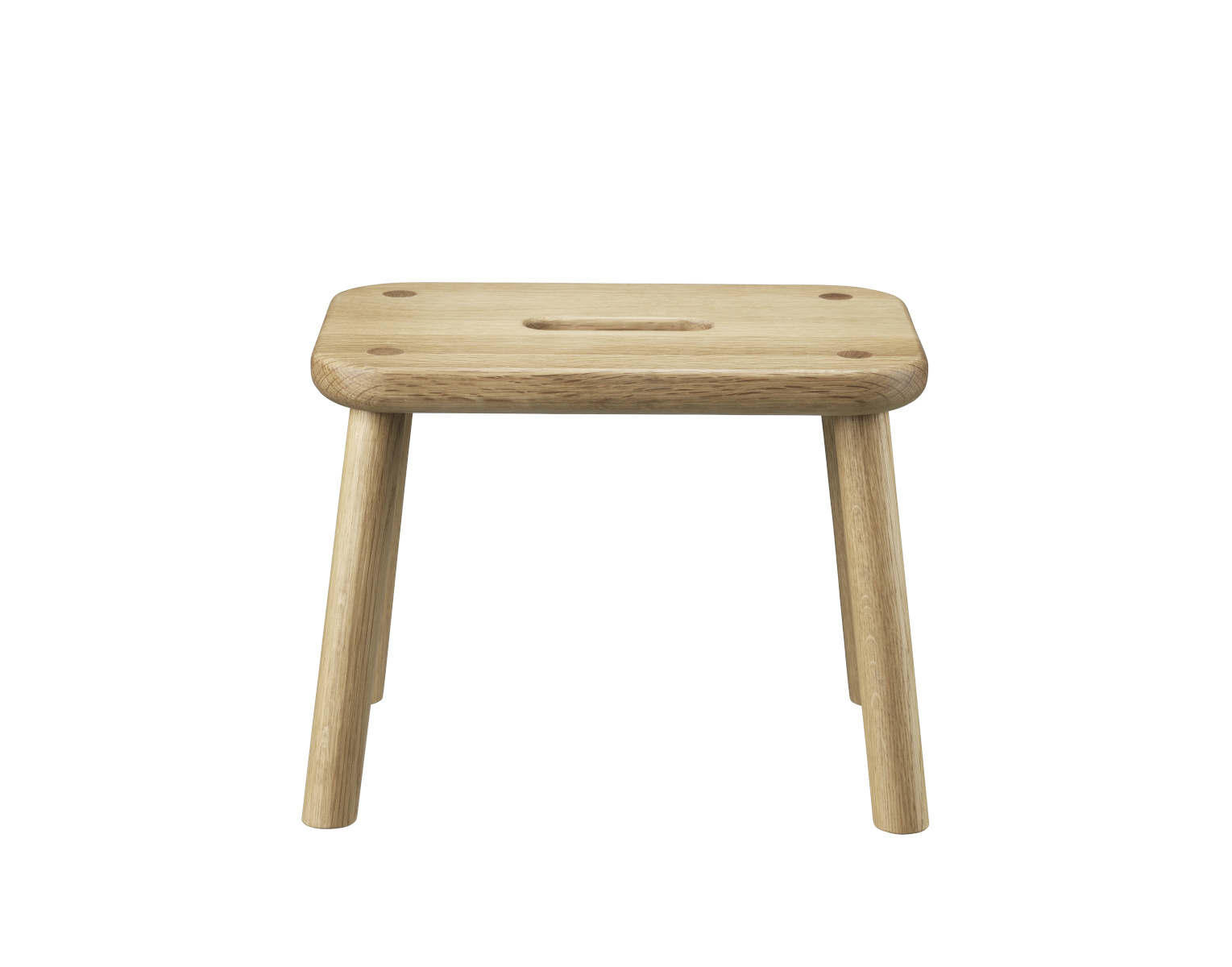 FDB Møbler J181 Sønderup Tritthocker, ergonomisch, FSC®-Holz, nordisch, langlebig, funktional