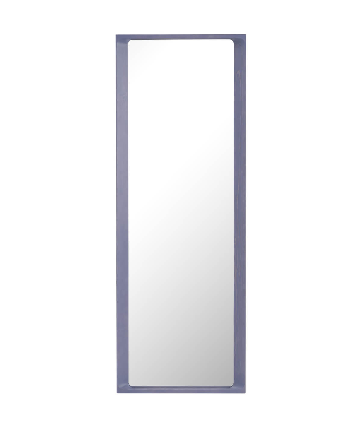 Arced Spiegel, 170 x 61 cm, light lilac