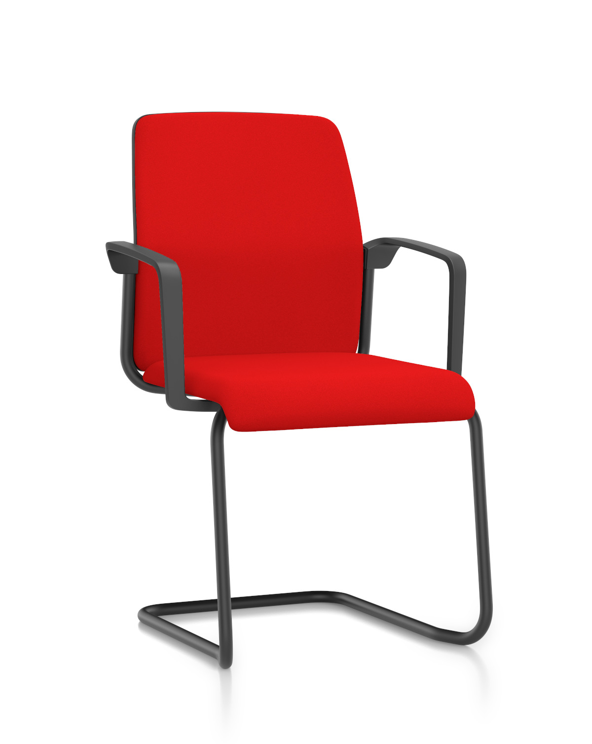 Komfortabler Interstuhl AIMis1 5S50 Besucherstuhl mit Rückenlehne, hochwertiger Bezug, langlebig und vielseitig einsetzbar