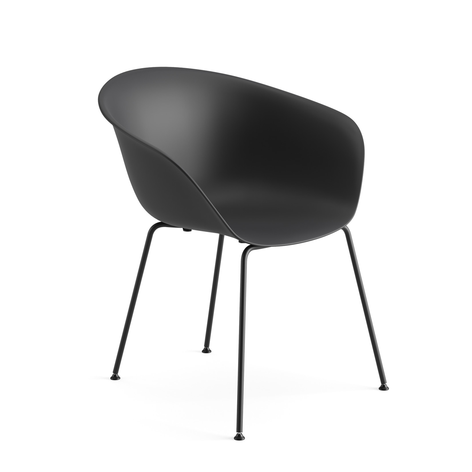 Duna 02 Stuhl, schwarz #4201