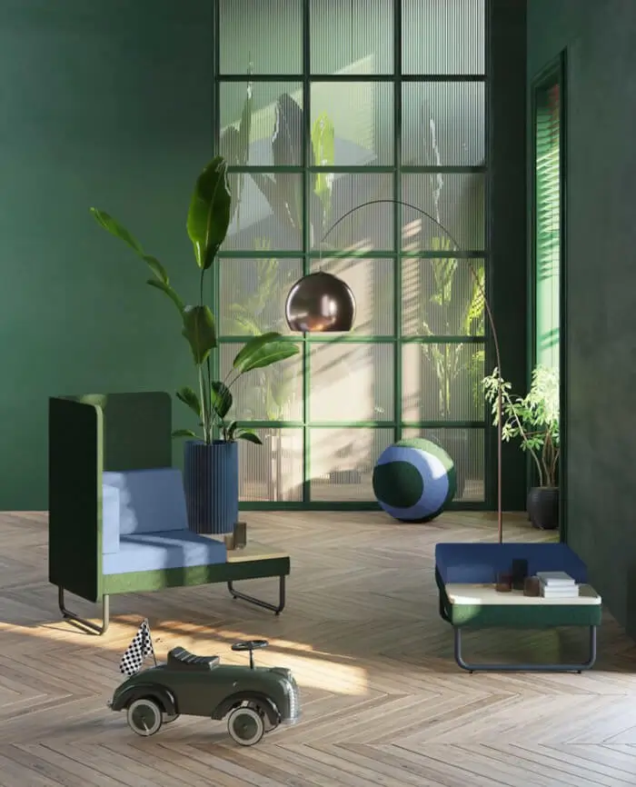 Nowy Styl Play&Work Sofa als komfortable Sitzmöglichkeit für Lounge-, Warte- und Besprechungsbereiche.