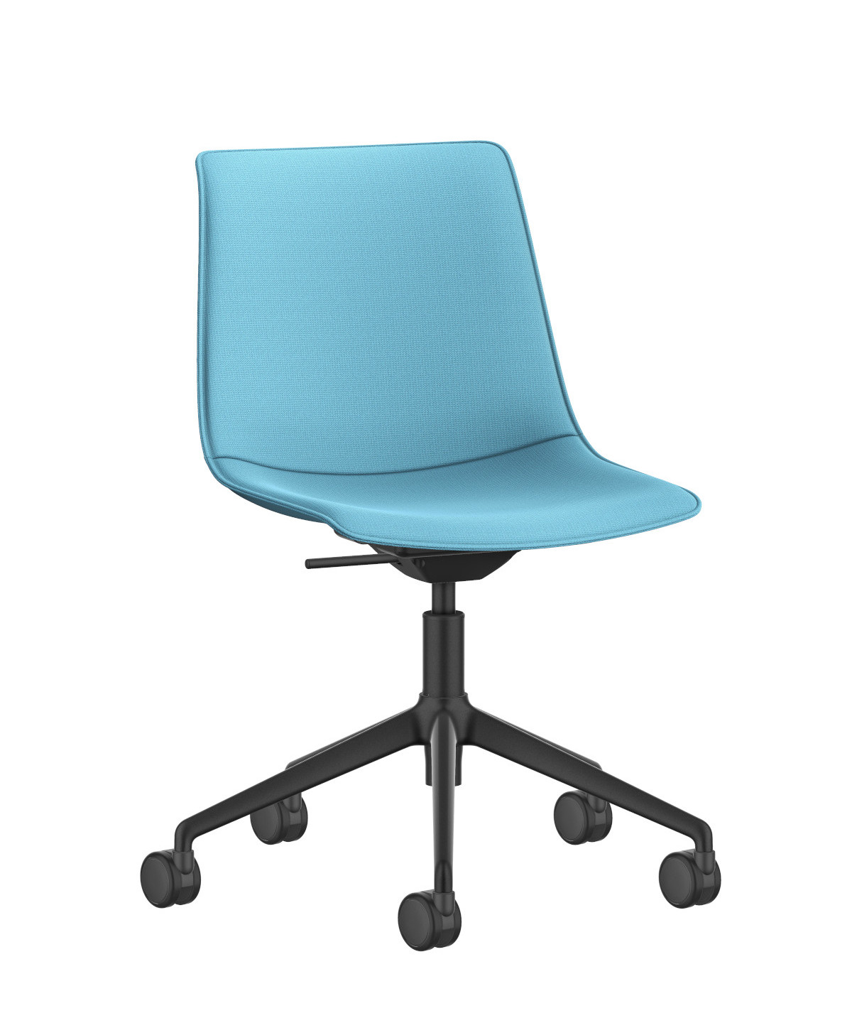 SHUFFLEis1 SU153 Drehstuhl von Interstuhl, ergonomisch, Netzrücken, höhenverstellbar, ideal fürs Homeoffice