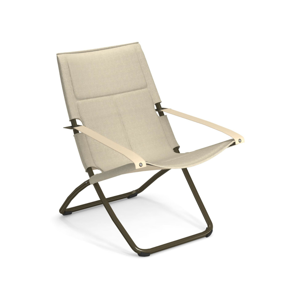 Snooze Liegestuhl Cozy, bronze / havanna