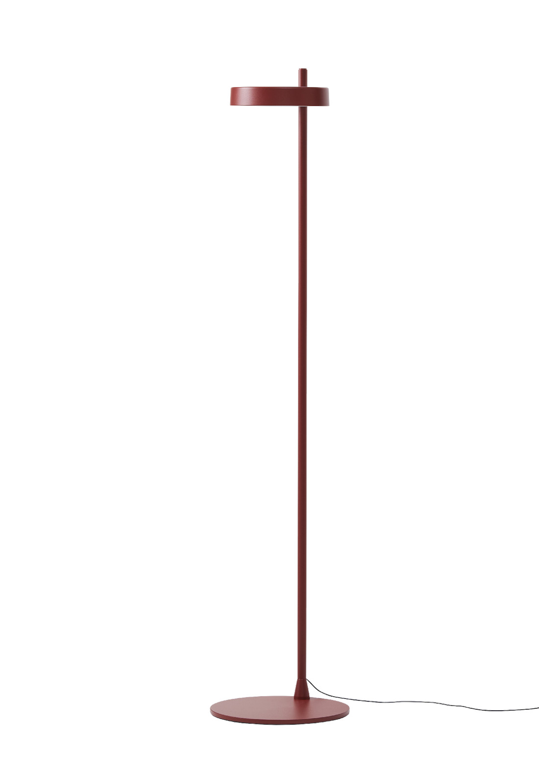 w242 Pastille alu f2 Stehleuchte, oxide red
