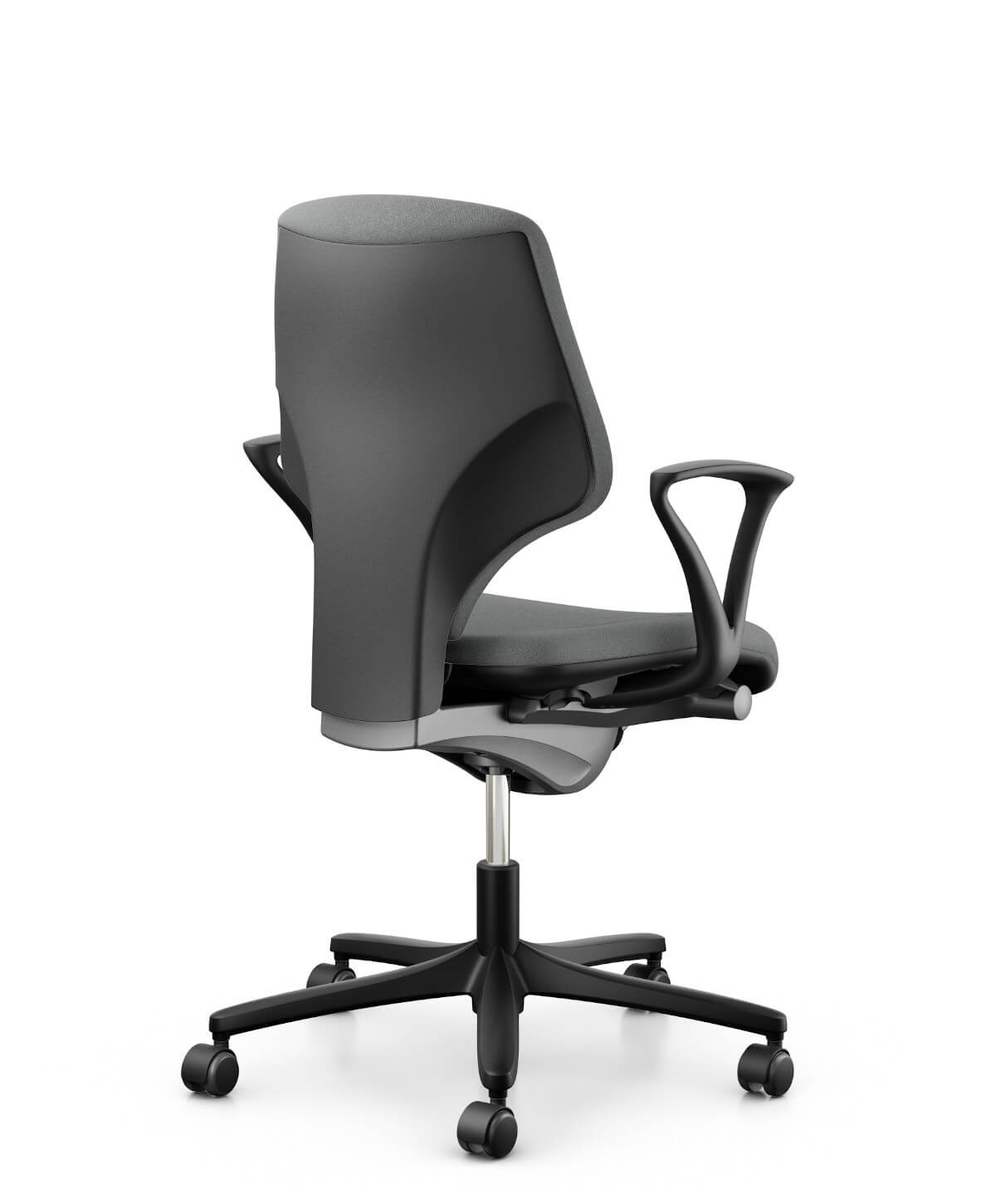 Giroflex 64-3078 Bürostuhl mit ergonomischer Rückenstütze, langlebiger Polsterung und stabilen Rollen für den Arbeitsalltag