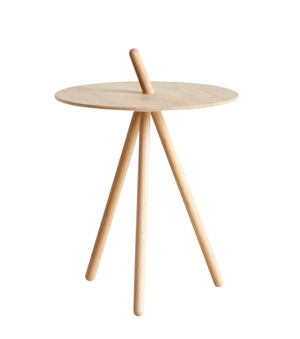 Come Here Beistelltisch, eiche weiß pigmentiert