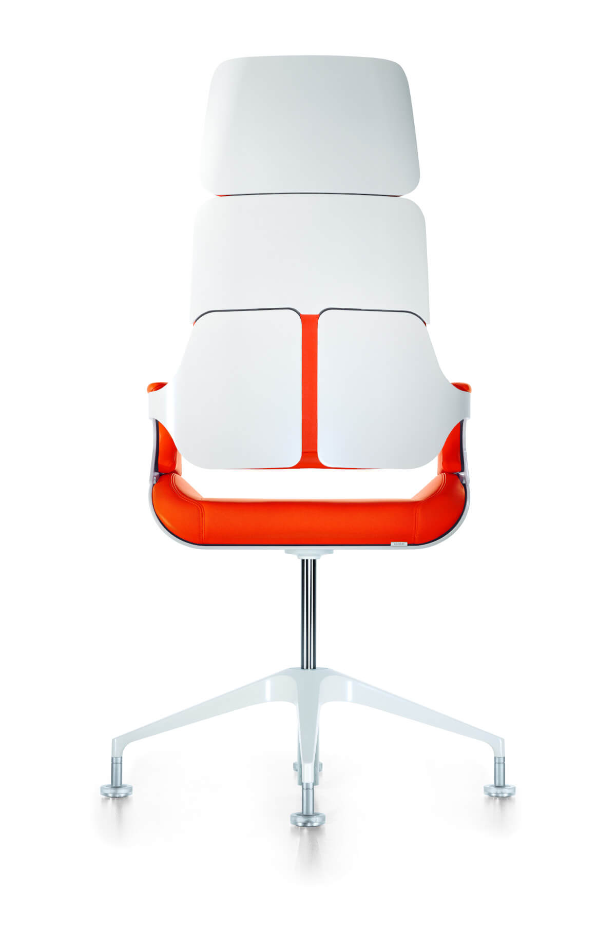 Interstuhl Silver 191S Konferenzstuhl aus Aluminium mit hochwertigem Lederbezug und exklusivem Finish für Besprechungsräume