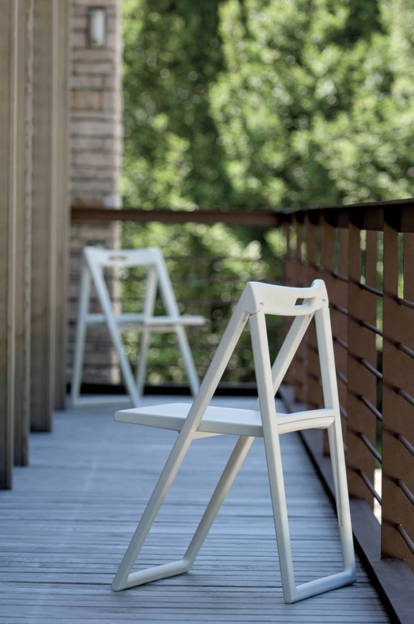 Pedrali Enjoy 460 Gartenstuhl weiß