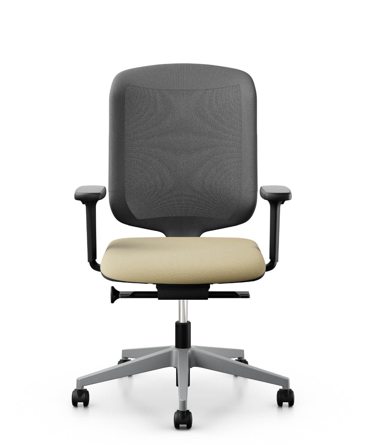 Giroflex 434-4019 Drehstuhl mit Netzrücken, komfortabler ergonomischer Bürostuhl für professionelle Arbeitsplätze