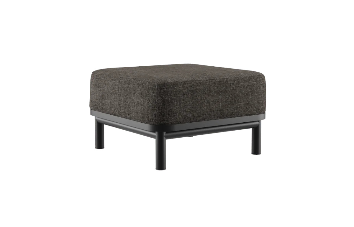 Kirra Pouf, kirra noir