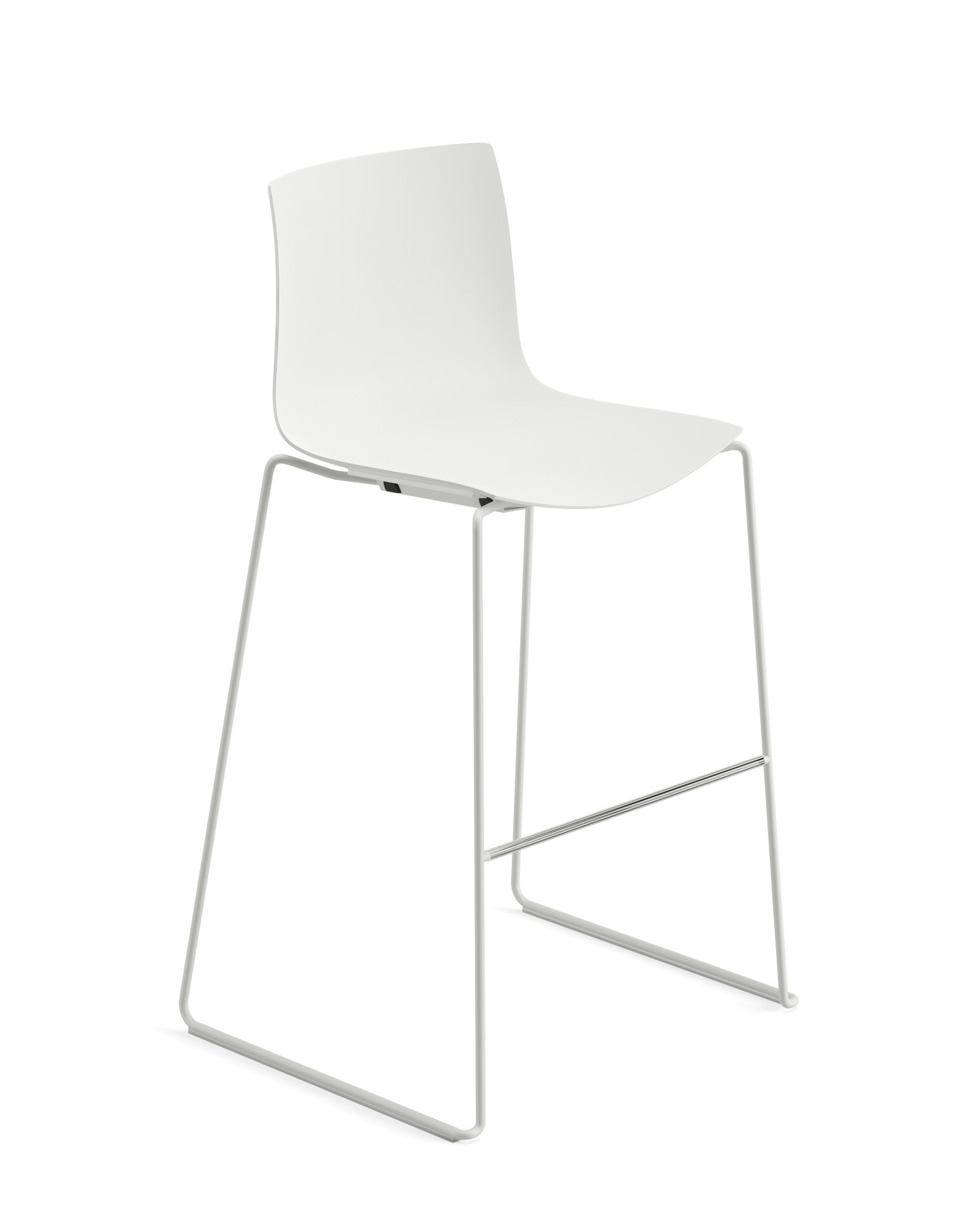 Catifa 46 Barhocker, höhe 76 cm, einfarbig, weiß #0471 Catifa 46 Barhocker, höhe 76 cm, einfarbig, weiß #0471