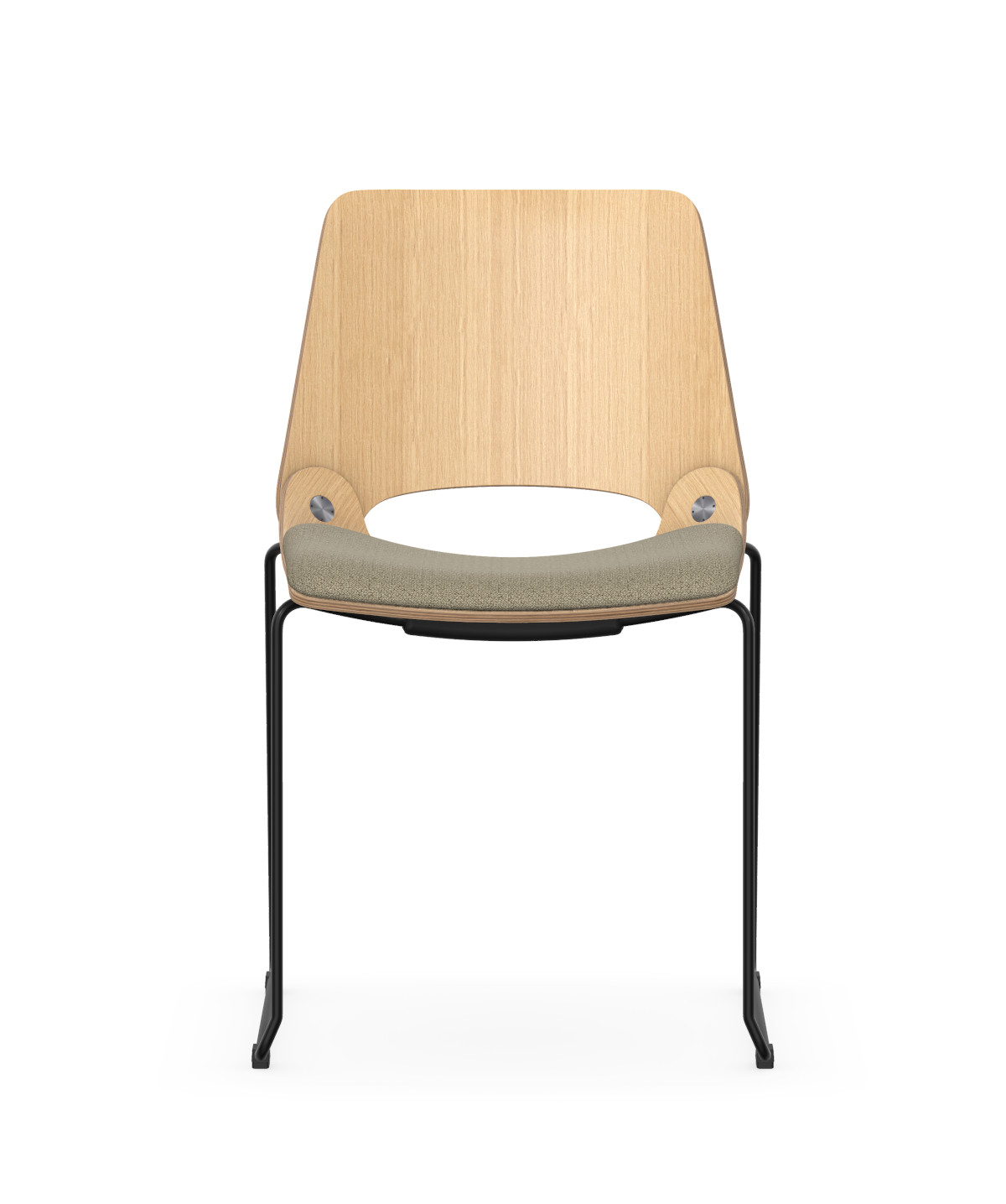 Interstuhl SHUFFLEis1 SU532, gepolsterter Besucherstuhl, stapelbar, modernes Design, ideal für Büro, Wartezimmer, Meeting