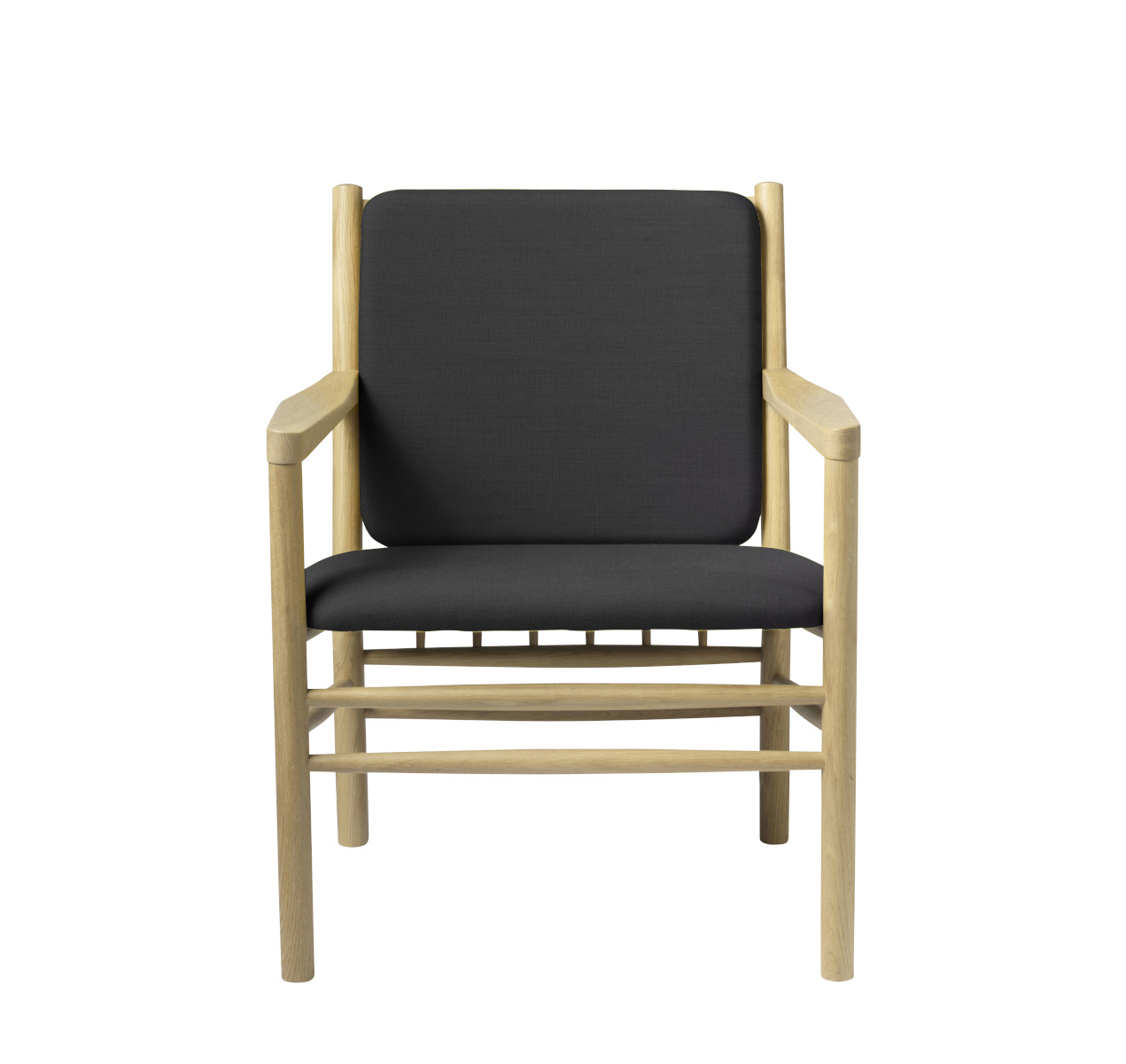 J147 Sessel, eiche natur / beige