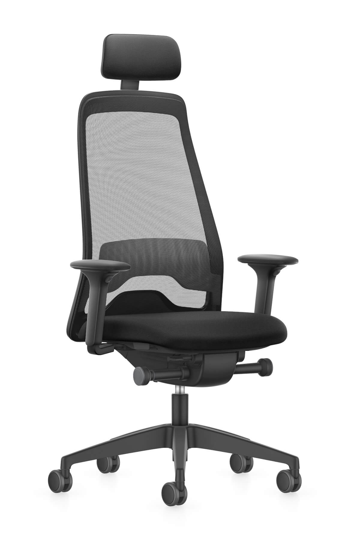 Interstuhl EVERYis1 EV213 moderner Bürodrehstuhl mit Netzrücken, höhenverstellbar, drehbar und ideal fürs Homeoffice