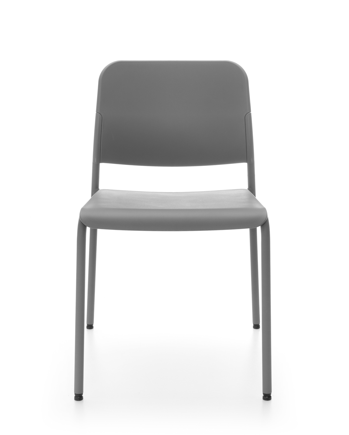 Zoo 522H Stuhl, 4-Fuß, Sitz und Rückenlehne aus Kunststoff