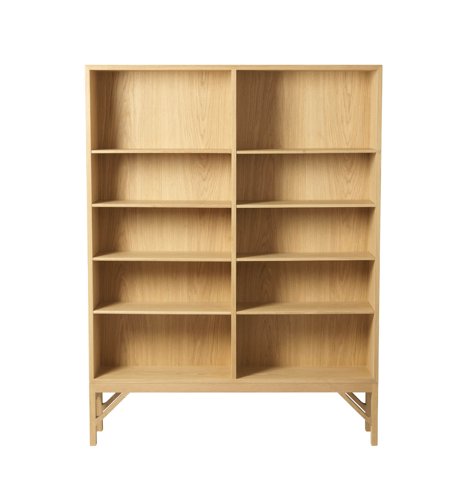 FDB Møbler A154 Regal, eiche natur, skandinavisches Design, massiv, nachhaltig, funktional, langlebig