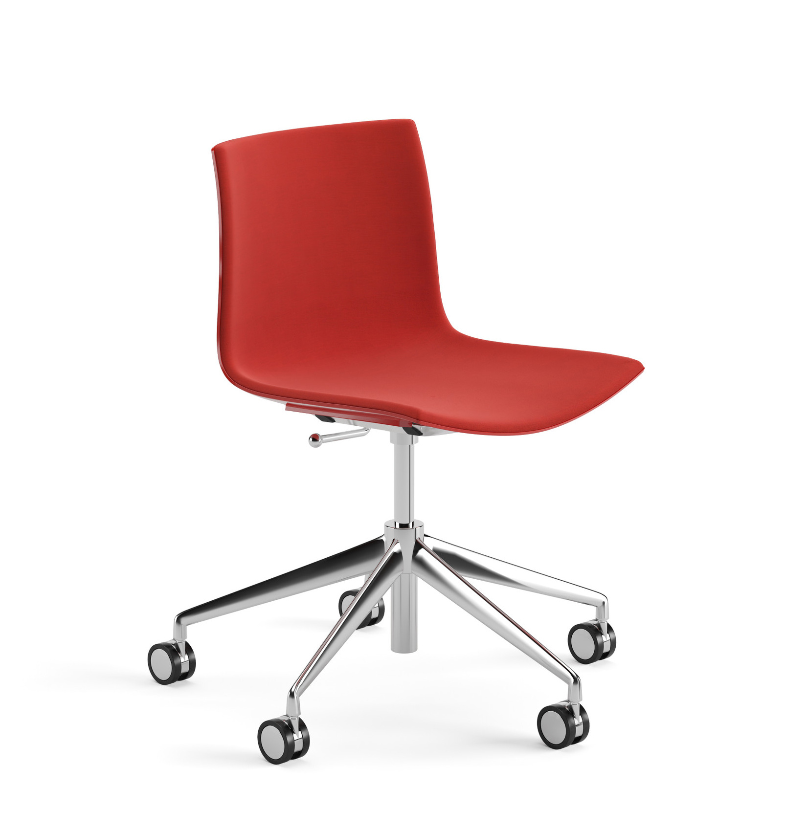 Catifa 46 Drehstuhl, kunststoff, vorne bezogen #0384