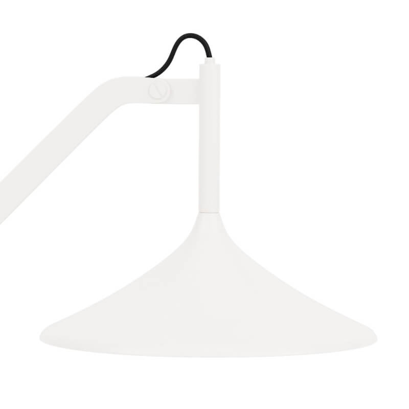 FDB Møbler U18 Hasle Wandleuchte, nordisch, oyster white, funktional, hochwertiges Material, nachhaltig