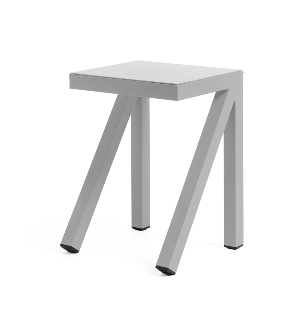 Magis Bureaurama Hocker grau – ergonomischer Design-Hocker Magis Bureaurama Hocker grau, fester Sitz, ergonomisch und langlebig, italienisches Design