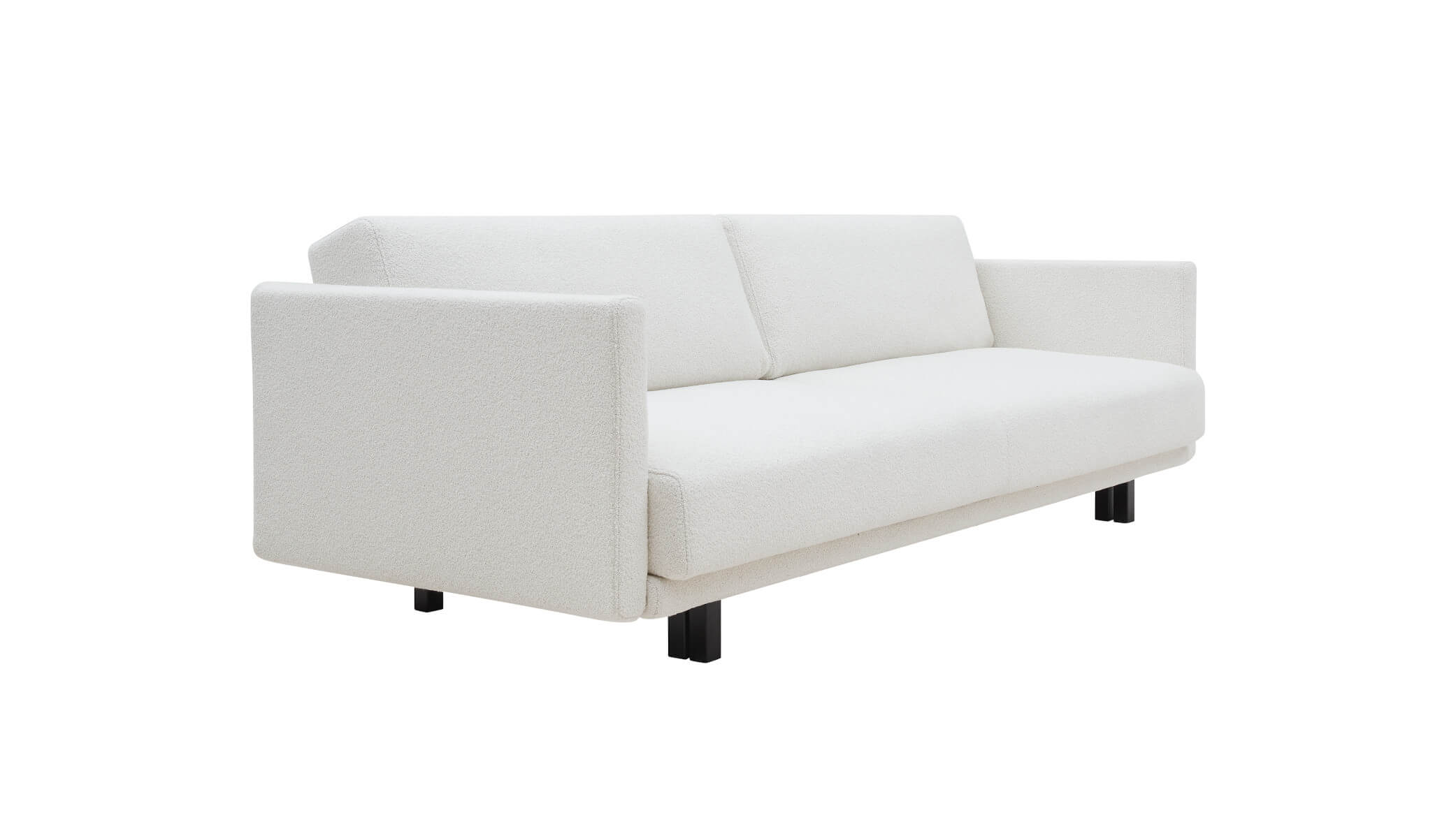 Softline Meghan Sofa mit langlebigem Stoffbezug, komfortabler Polsterung und schlichtem skandinavischen Stil