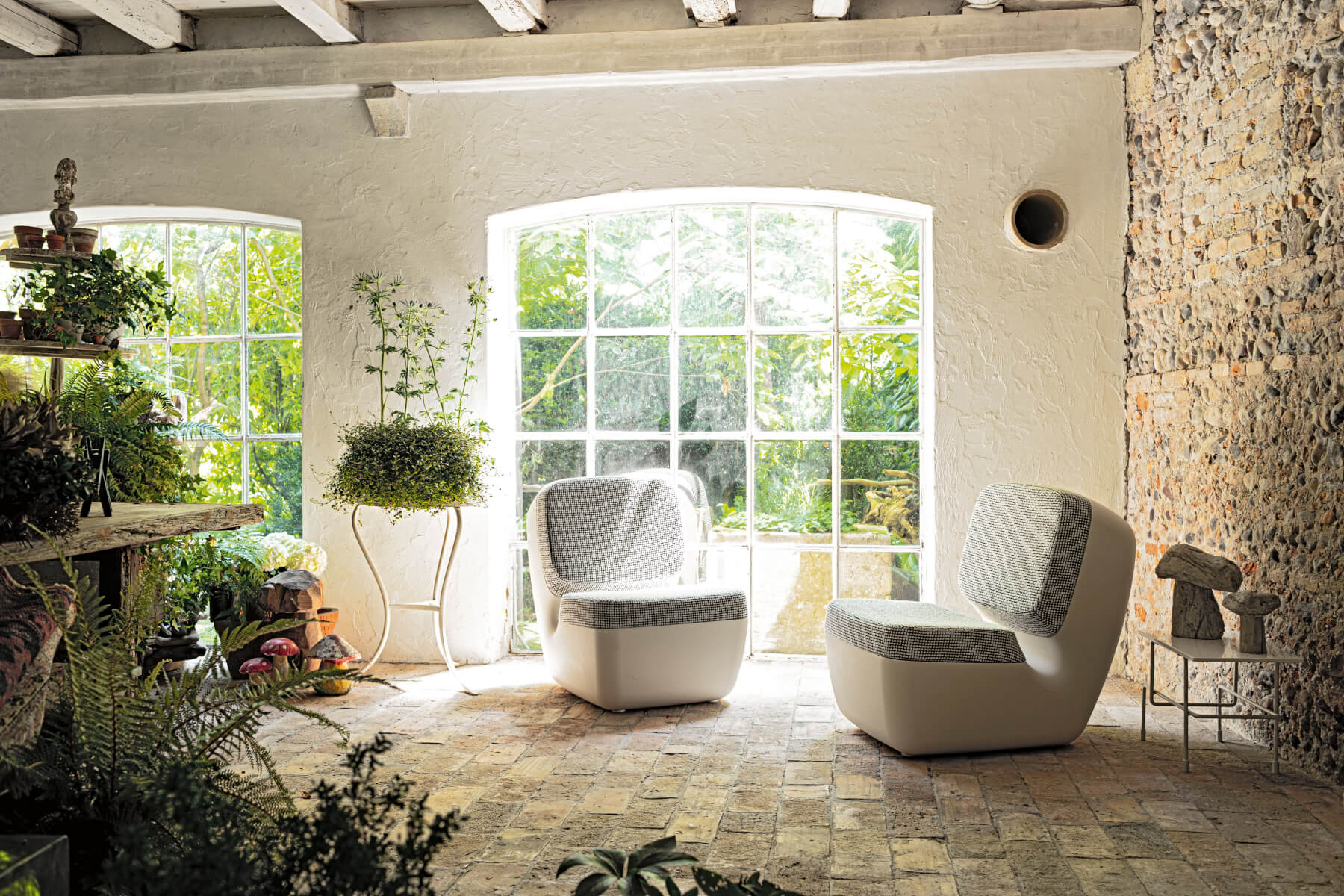 Magis Nimrod Sessel mit klarer Linienführung, komfortabel und langlebig – Designerqualität aus Italien