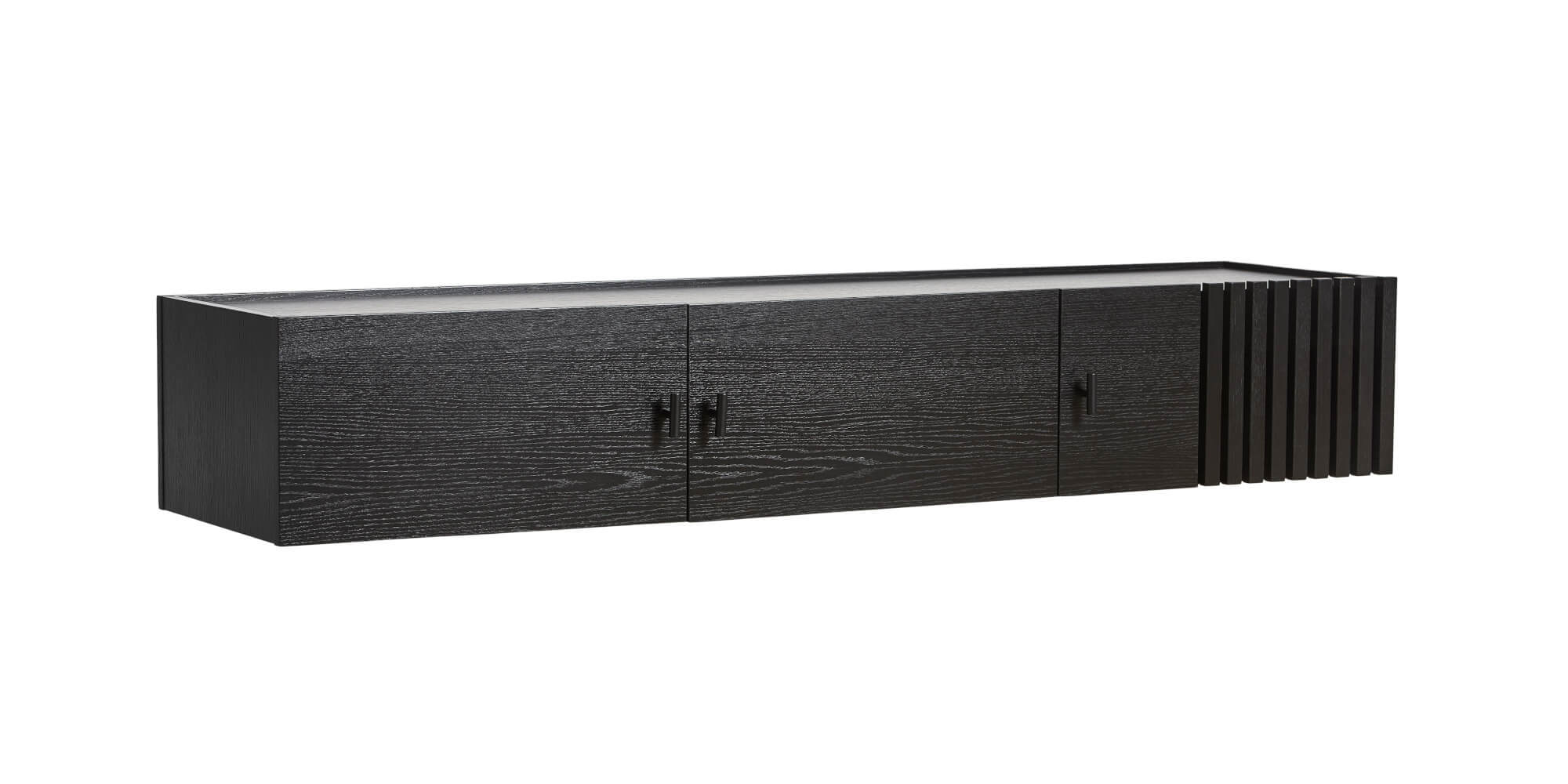 Array Sideboard, 150 cm, wandmontiert, schwarz Array Sideboard, 150 cm, wandmontiert, schwarz