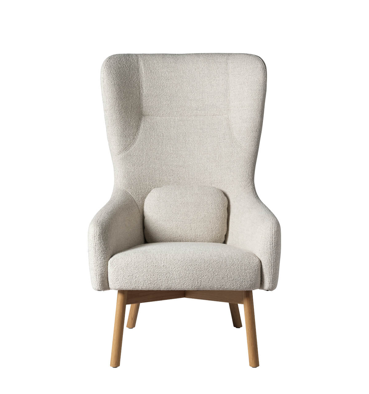 FDB Møbler L35 Gesja – nordischer Design-Sessel FDB Møbler L35 Gesja Sessel, nordischer Design-Stuhl, ergonomisch, Eiche natur, beige, langlebig, nachhaltig