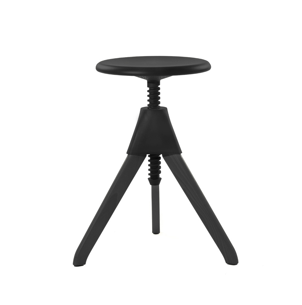 Magis Jerry The Wild Bunch Hocker schwarz – moderner Design-Hocker Magis Jerry The Wild Bunch Hocker schwarz, moderner Design-Hocker, robust, komfortabel, Made in Italy