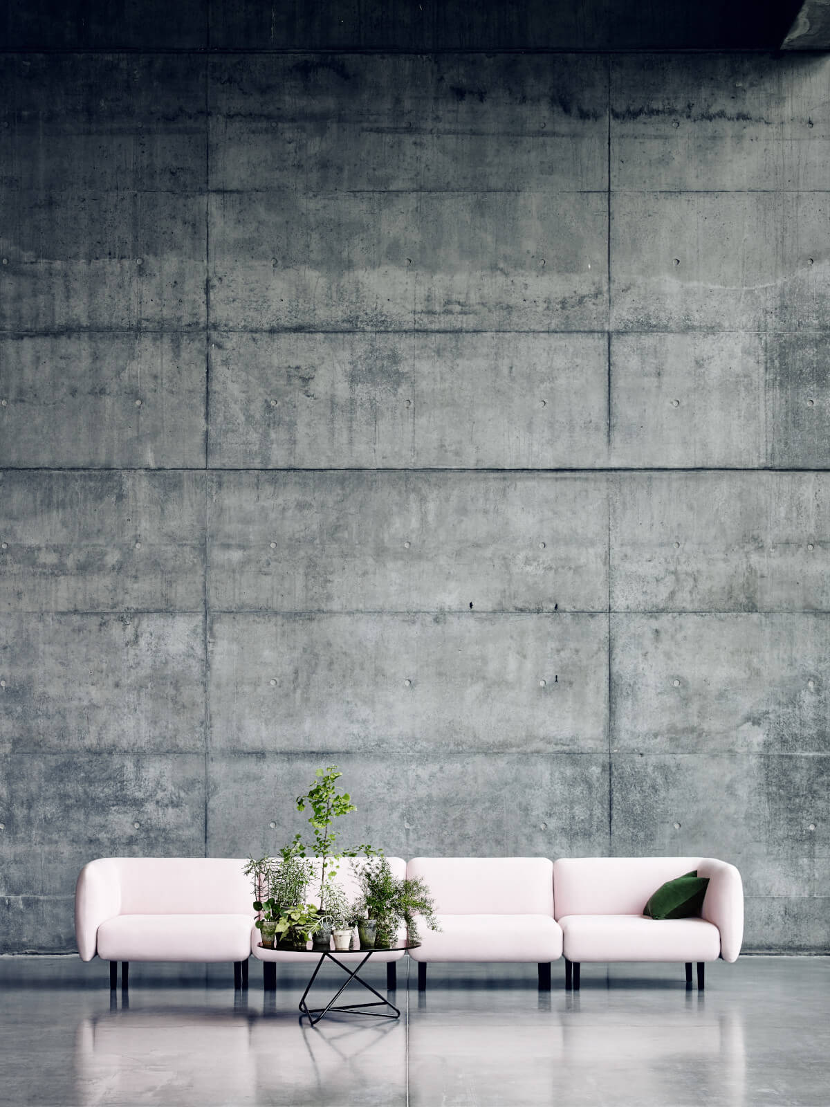 Softline Elle Sofa, modulares Sofa mit zeitlosem Design, ideal für flexible Wohnkonzepte