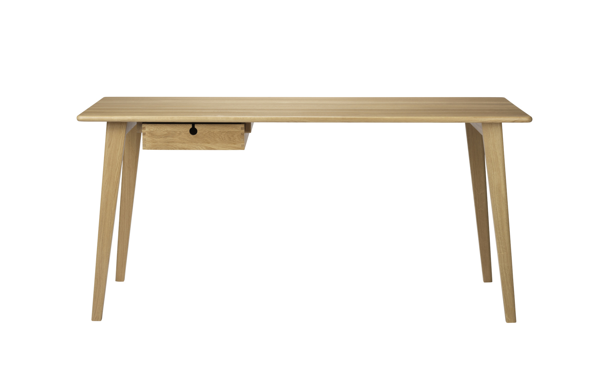 FDB Møbler C67 Butler Schreibtisch, large, Eiche natur, nordisch, funktional, langlebig