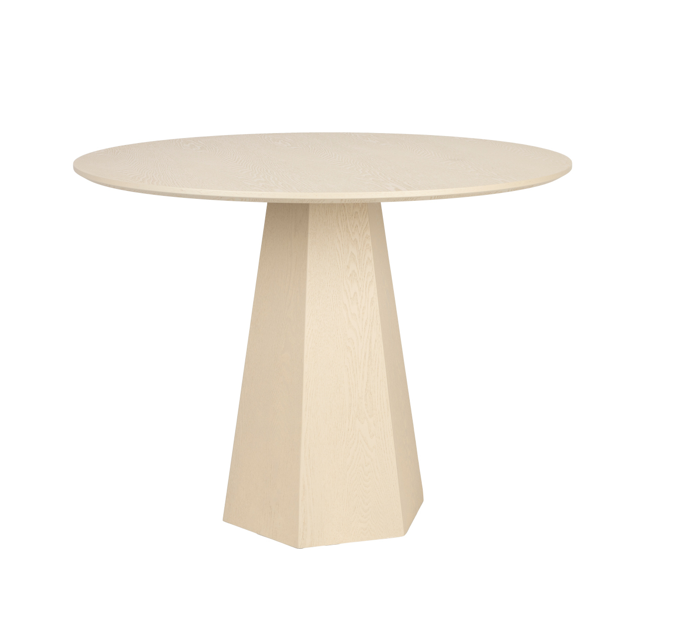 Pilar Esstisch, Ø 100 cm, brown rice