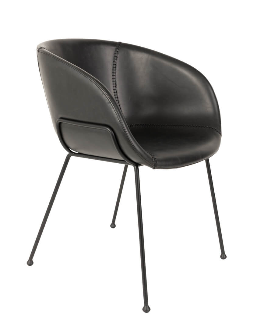 Feston Armlehnstuhl, schwarz