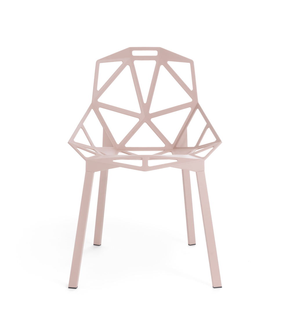 Magis Chair One blush – leichter stapelbarer Designstuhl Magis Chair One Stapelstuhl blush, leichter Designstuhl, stapelbar, modern, ergonomisch, langlebig