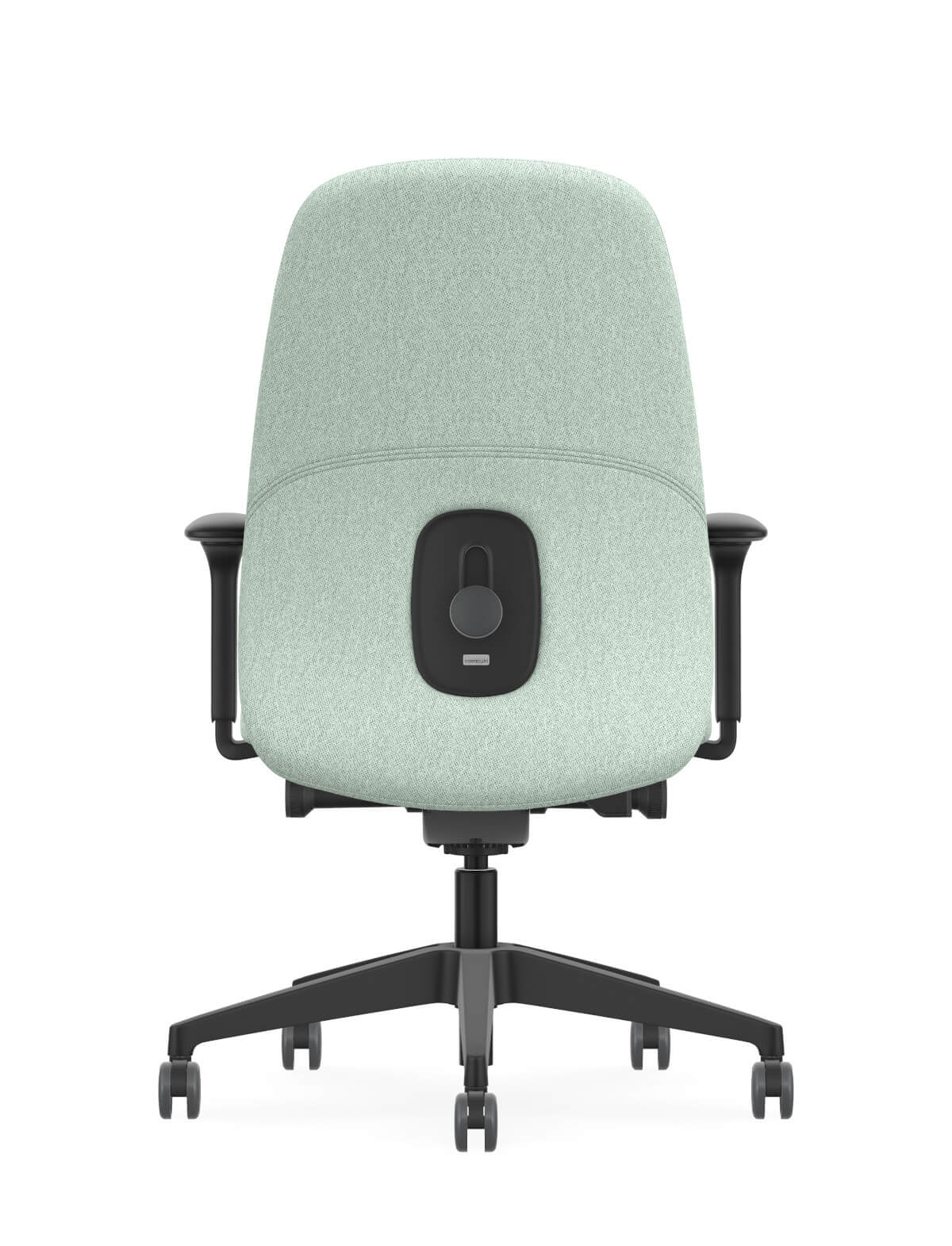 Interstuhl HEJis3 HJ166 Bürostuhl mit Synchronmechanik und atmungsaktivem Netzrücken für langes Arbeiten.
