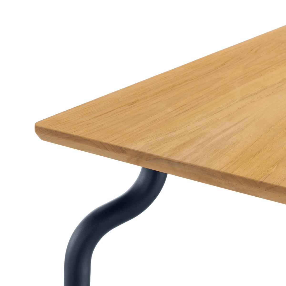 Magis South Esstisch night blue/Teak – eleganter Design-Tisch Magis South Esstisch, italienisches Design, Teakholz, night blue Tischplatte, stabil, elegant