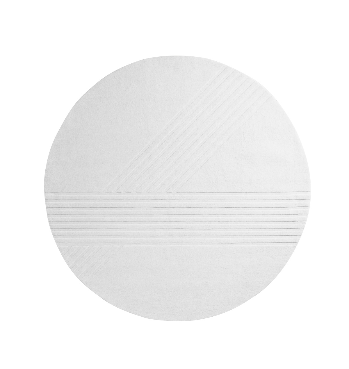 Kyoto Teppich, Ø 250 cm, off white Kyoto Teppich, Ø 250 cm, off white