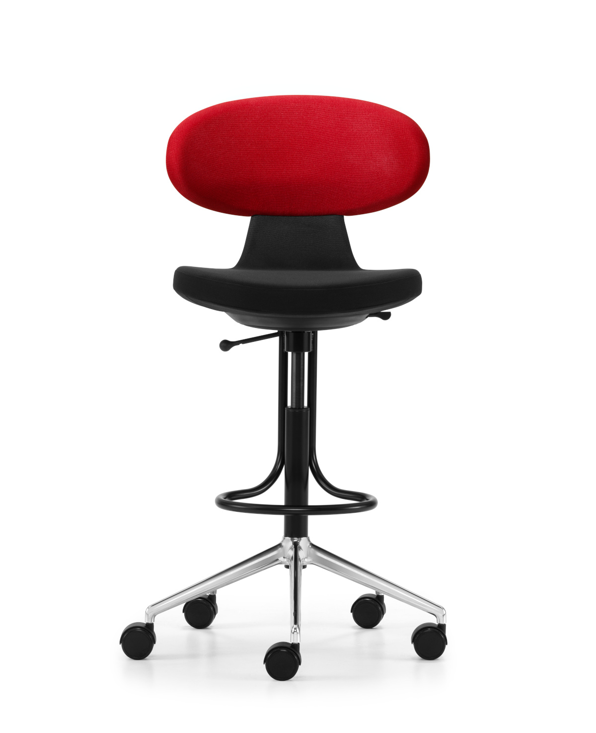 Simplex 3D High Stool mit Fussbügel
