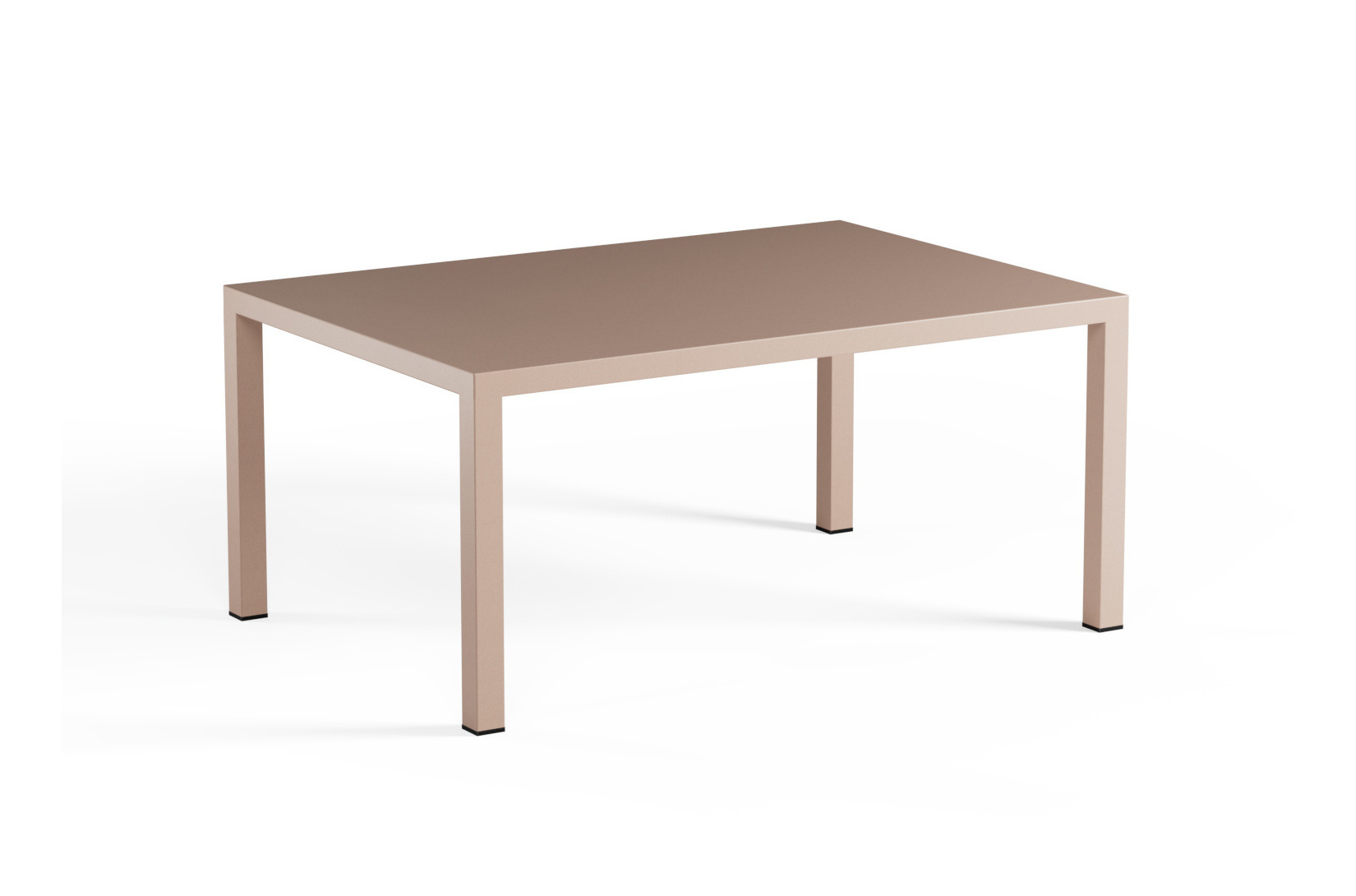 Round Couchtisch, 100 x 70 cm, rosa magnolie