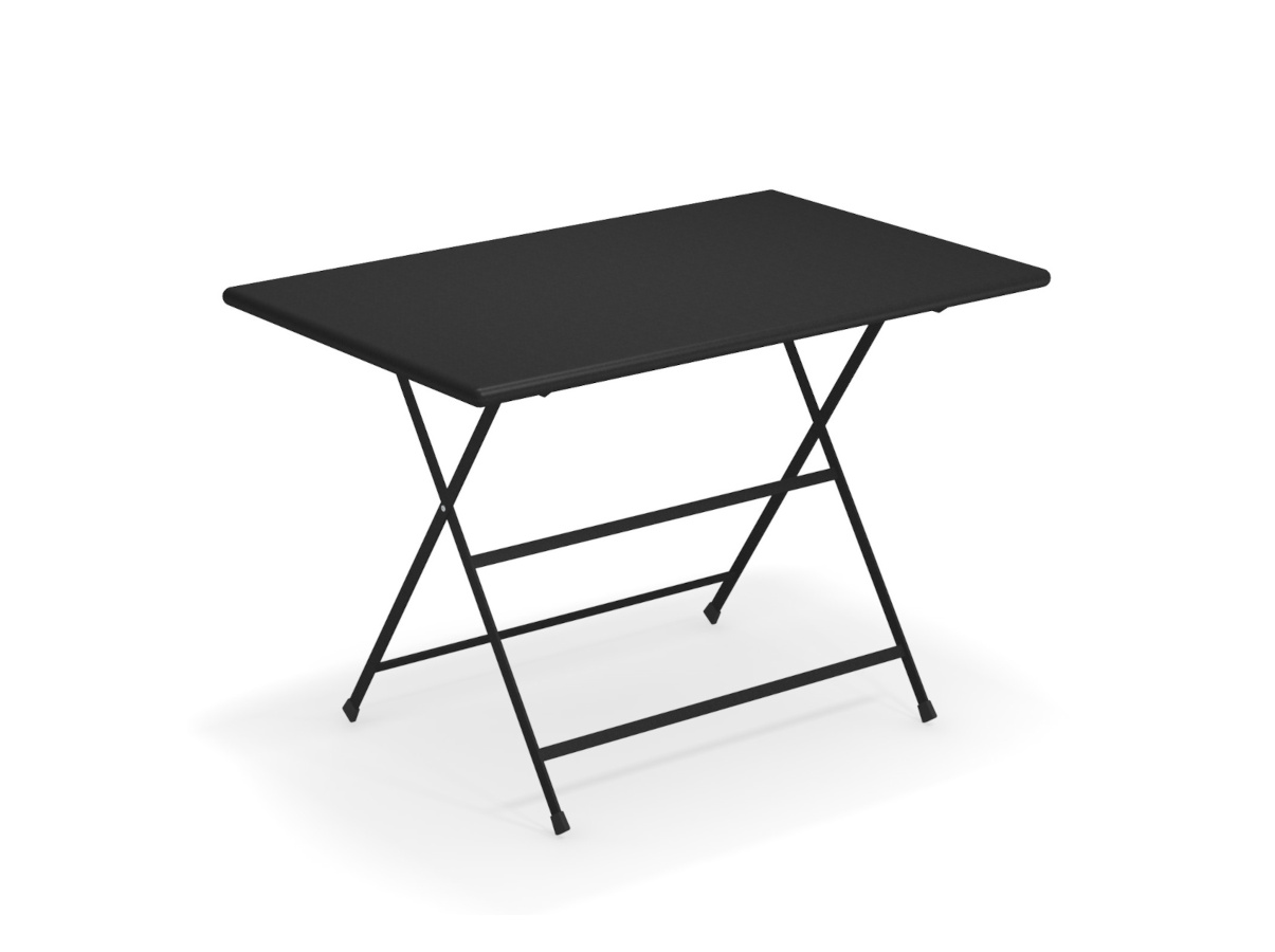 Arc en Ciel Klapptisch, 110 x 70 cm, schwarz