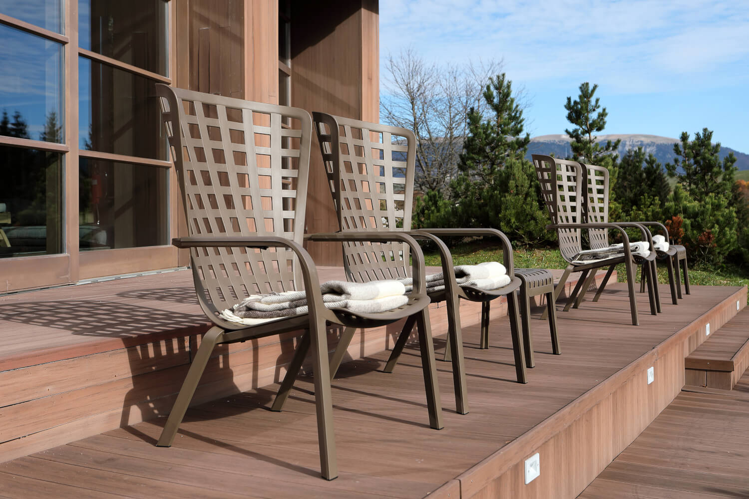 Nardi Folio Sessel im Freien, komfortabel, robust und pflegeleicht – hochwertiges Outdoor-Design aus Italien