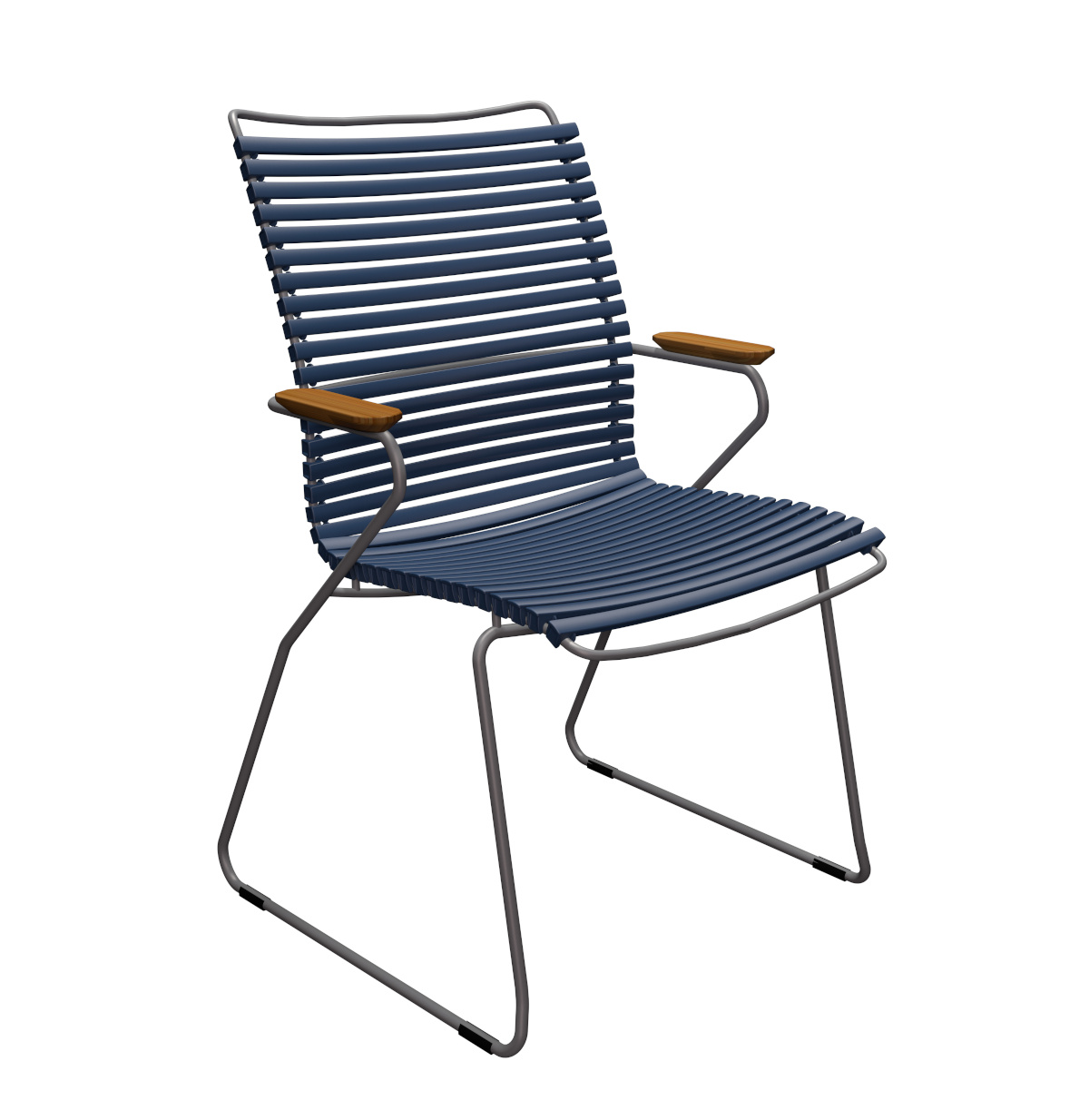 Click Armlehnstuhl mit hohe Rückenlehne, dark blue