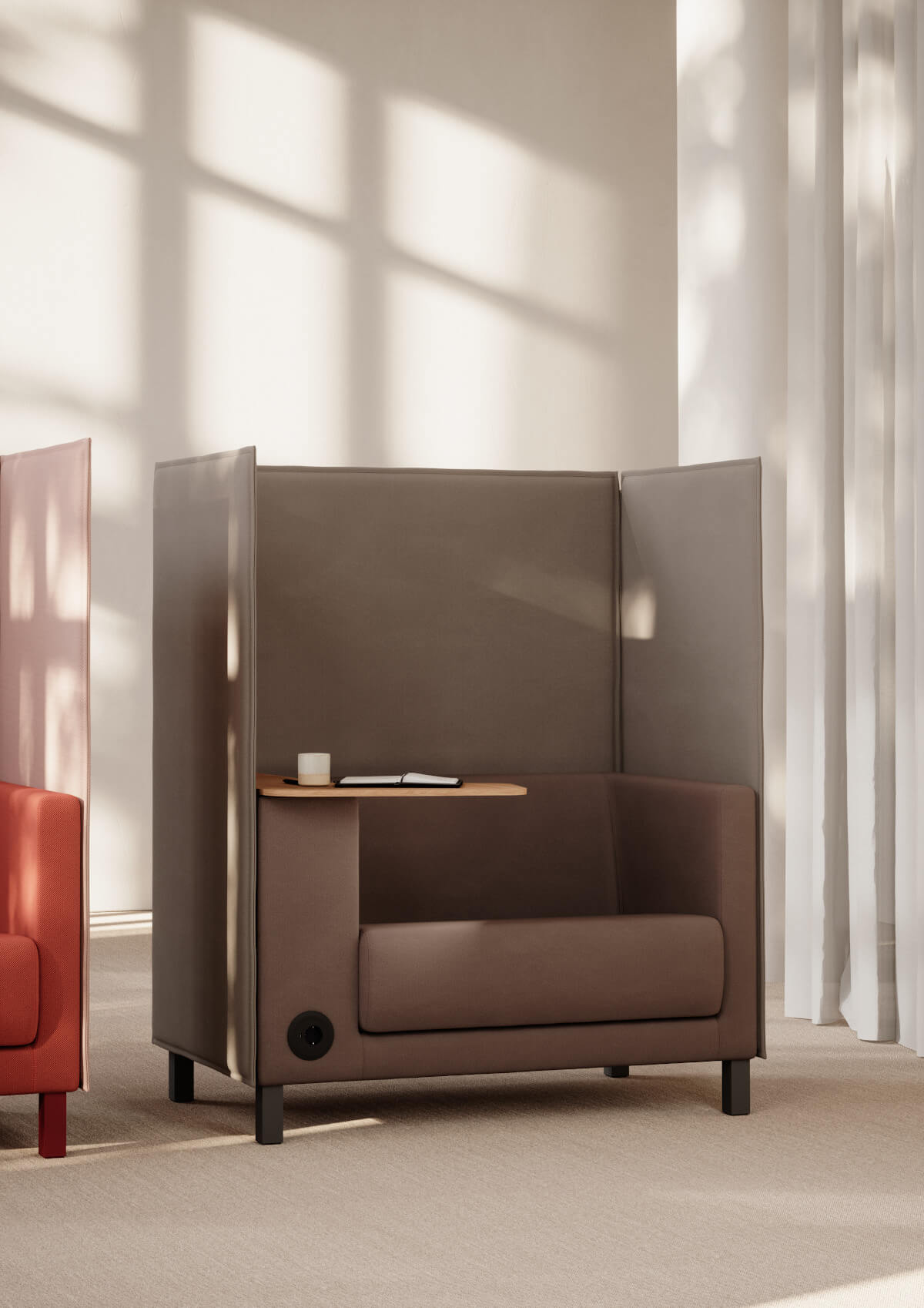 Profim Vancouver Lite VL 1,5 Sessel mit 4-Fuß-Gestell, komfortabler Sitz mit elegantem Design