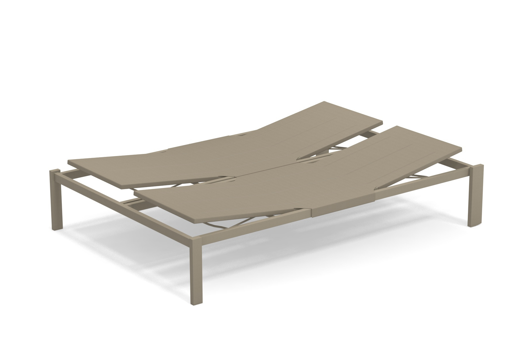 Shine Daybed, taupe / haselnuss