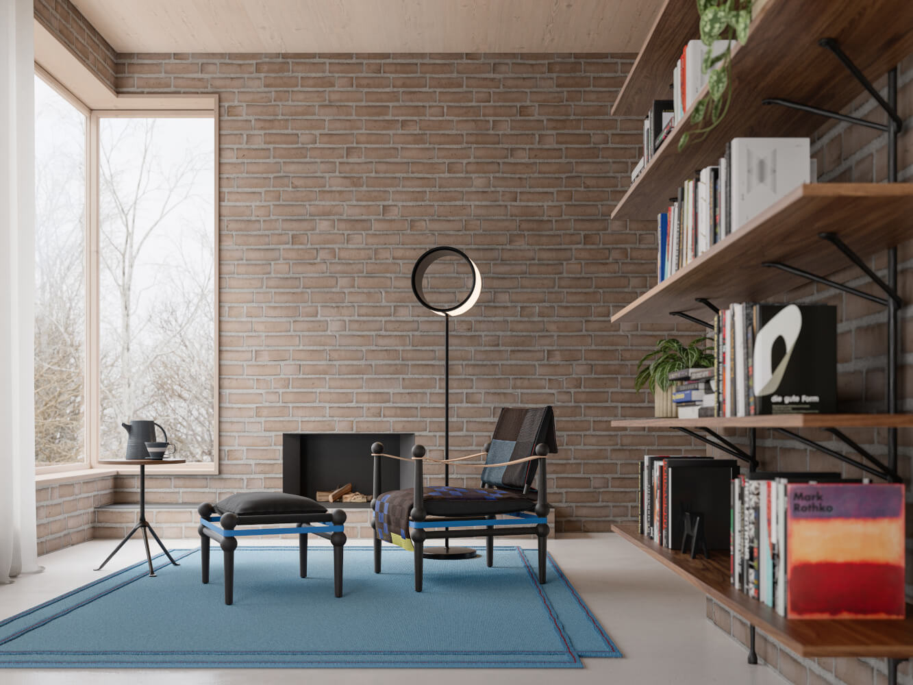 Magis Twain Sessel im modernen Wohnzimmer, komfortabel, leicht und hochwertig – stilvolles italienisches Design