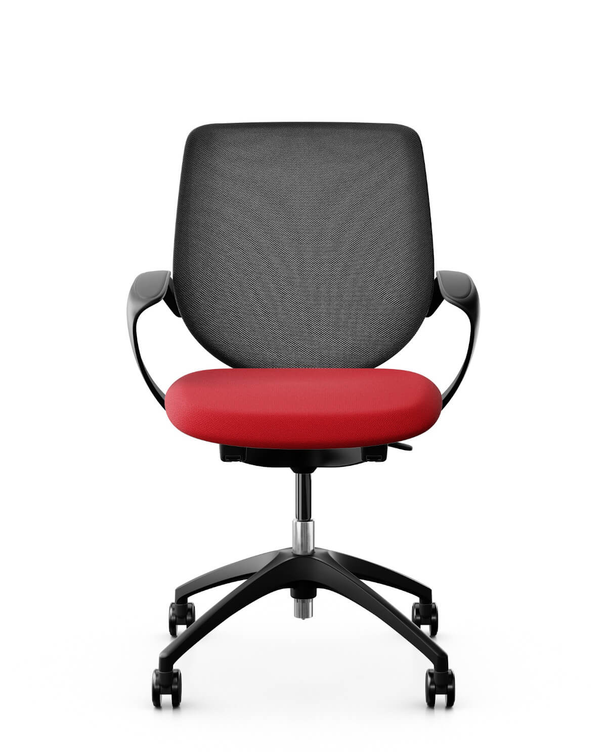 Giroflex 313-4018 Besucherstuhl mit luftdurchlässigem Netzrücken, ideal für lange Meetings und professionelle Arbeitsumgebungen