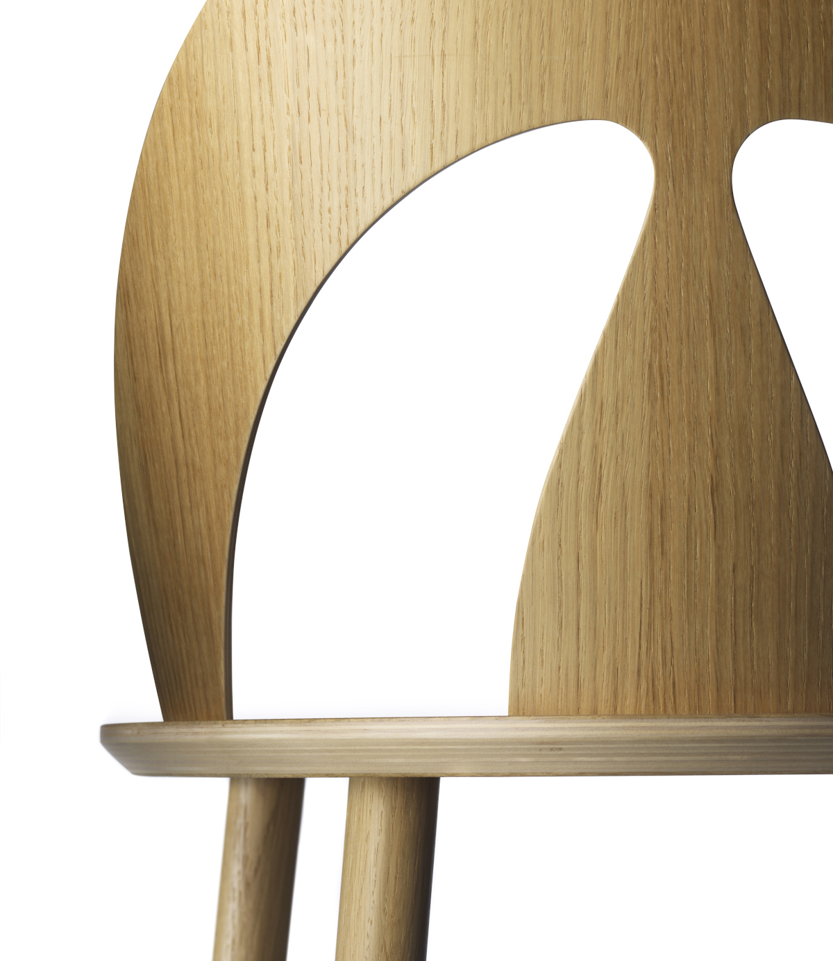 FDB Møbler J45 Stuhl, nordisch, Eiche natur, ergonomisch, nachhaltig, langlebig, funktional