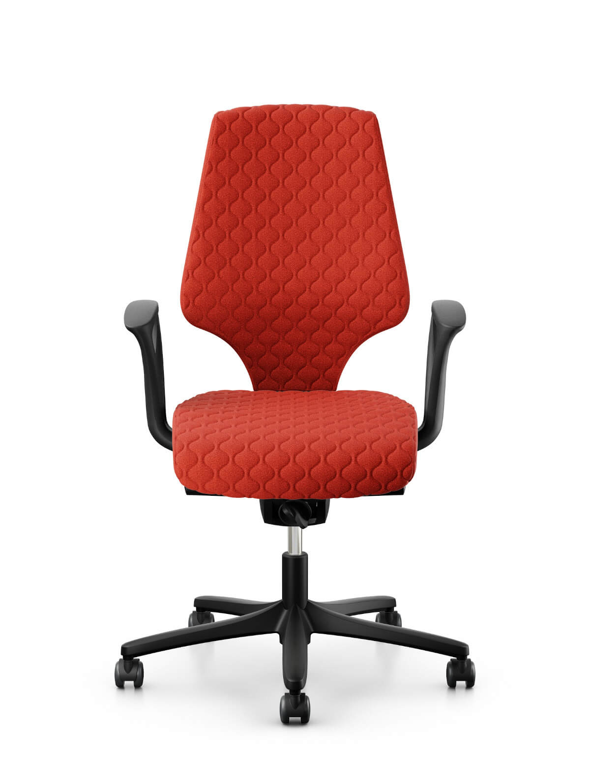 Drehbarer Giroflex 64-3578-QUI Bürostuhl Stoff Synergy Quilt Hourglass, ergonomisches Design