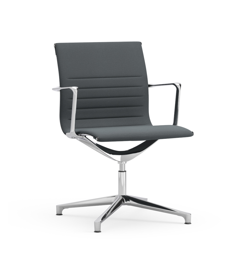 Una Chair Low Back, 4 star base