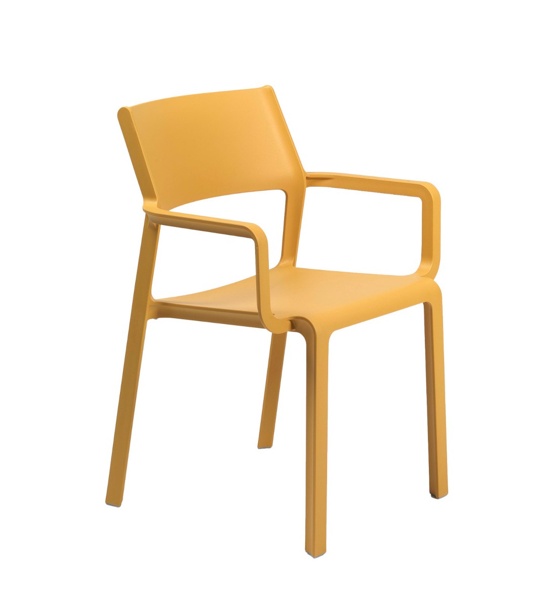 Nardi Trill Armlehnstuhl senape – italienischer Outdoor-Stuhl Nardi Trill Armlehnstuhl senape, italienischer Outdoor-Stuhl, wetterfest, leicht, stapelbar, modernes Design