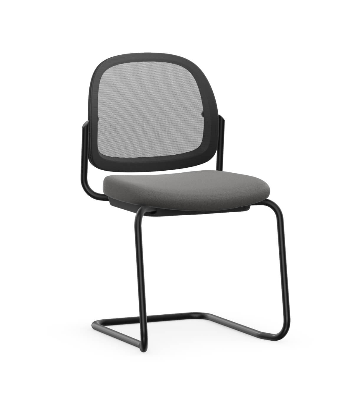 Interstuhl HEJis3 HJ523 Besucherstuhl mit Polster, stapelbar, ergonomisch, modern, ideal für Büro und Wartebereich